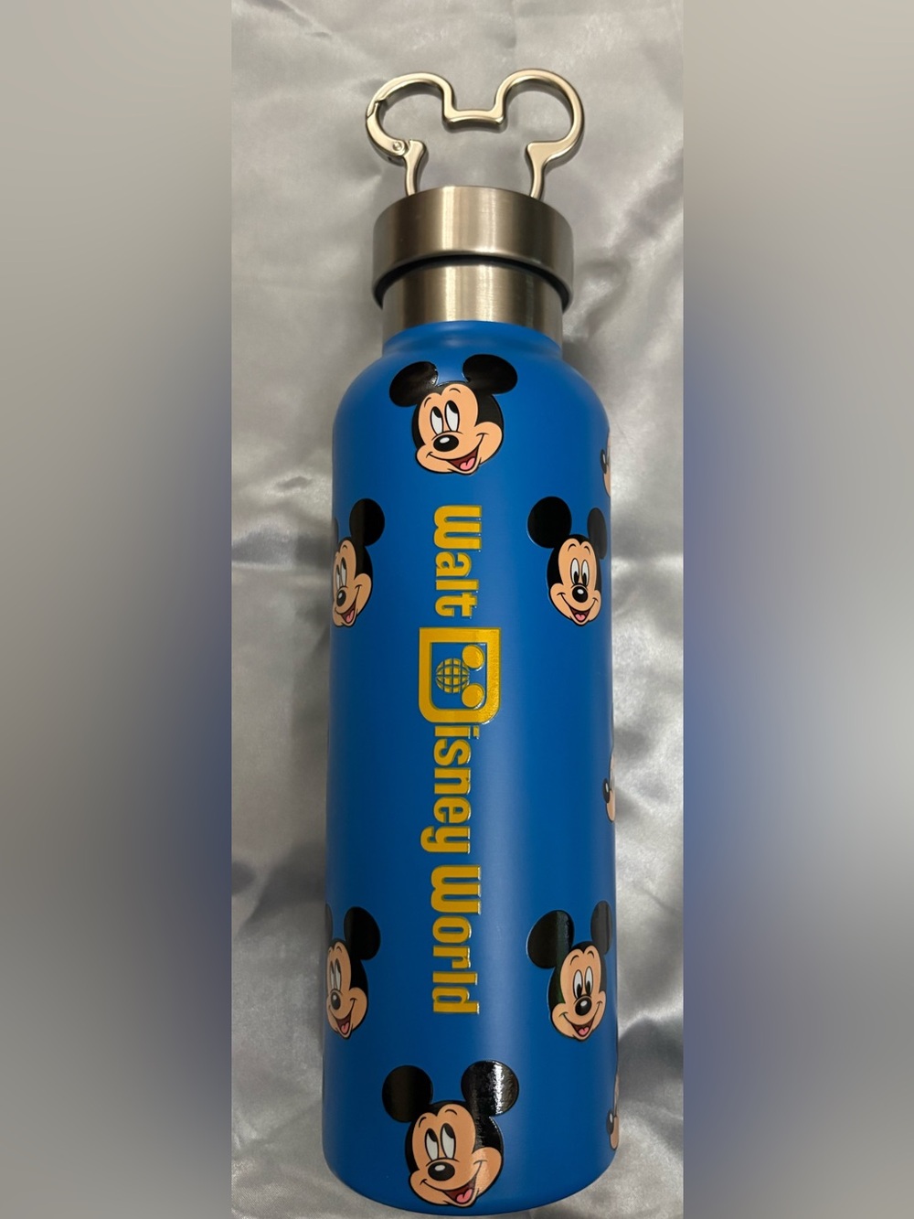 Disney Parks Walt Disney World Mickey Mouse Stainless Water Bottle New